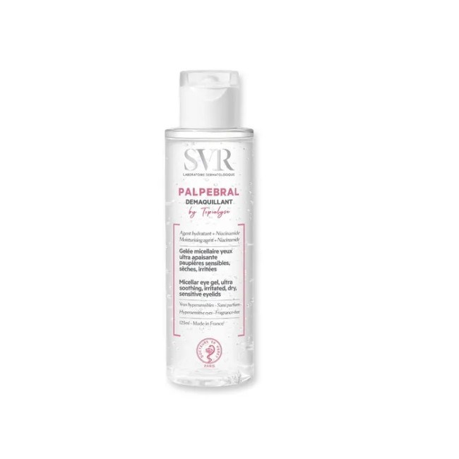 SVR TOPIALYSE PALPEBRAL DEMAQUILLANT YEUX 125 ML