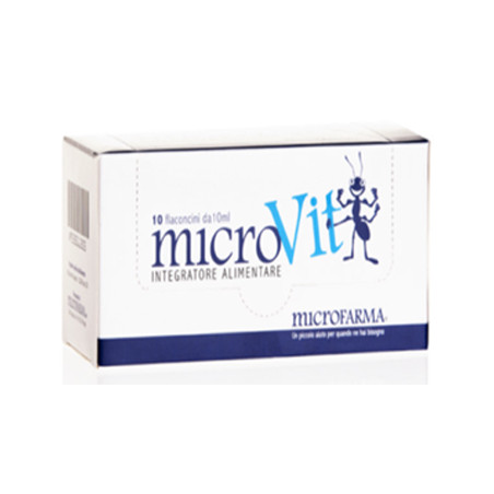 MICROVIT 10 FLACONCINI DA 10 ML