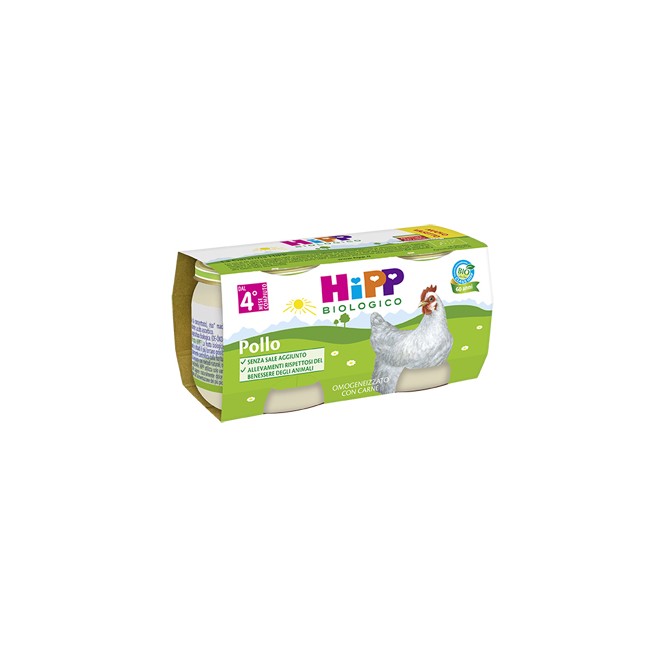 HIPP BIO HIPP BIO OMOGENEIZZATO POLLO 2X80 G