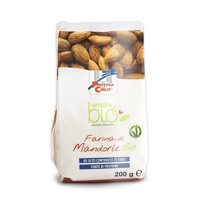 FARINA DI MANDORLE BIO 200 G