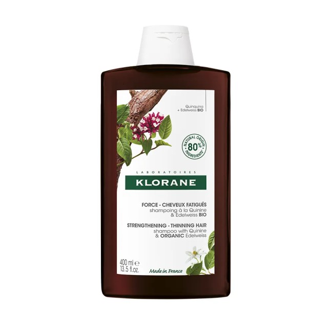 KLORANE SHAMPOO CHININA-STELLA ALPINA BIO 400 ML