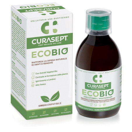 CURASEPT COLLUTORIO ECOBIO 300 ML PHARMADENT