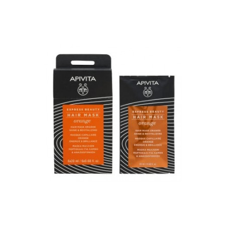 APIVITA EXPRESS MASK SHINE & REVITALING ORANGE 20 ML