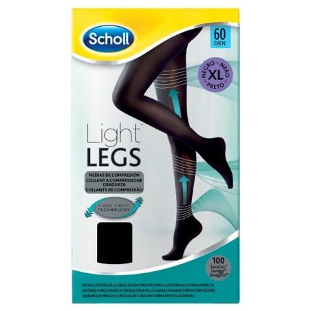 SCHOLL LIGHTLEGS 60 DENARI TAGLIA XL COLORE NERO 1 PAIO