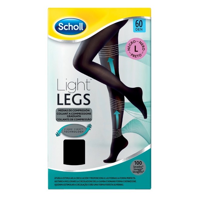 SCHOLL LIGHTLEGS 60 DENARI TAGLIA L COLORE NERO 1 PAIO