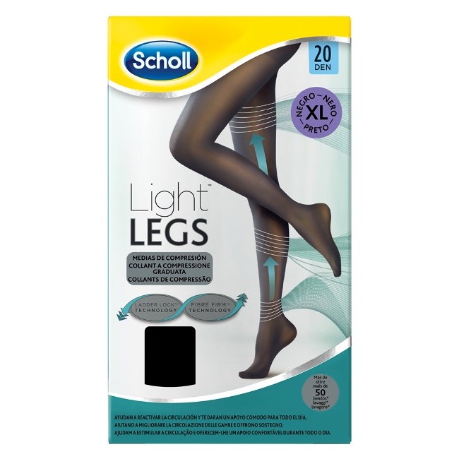 SCHOLL LIGHTLEGS 20 DENARI TAGLIA XL COLORE NERO 1 PAIO