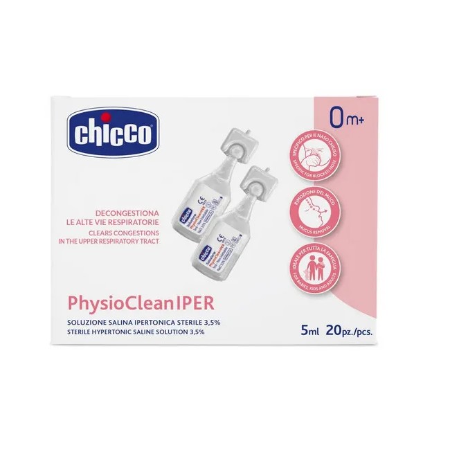 CHICCO SOLUZIONE HYPERTONIC 5 ML 20 PEZZI