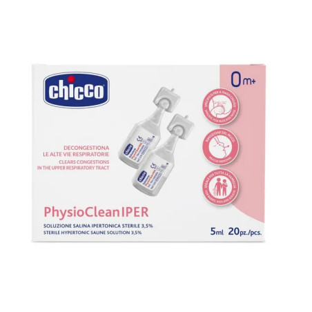 CHICCO SOLUZIONE HYPERTONIC 5 ML 20 PEZZI