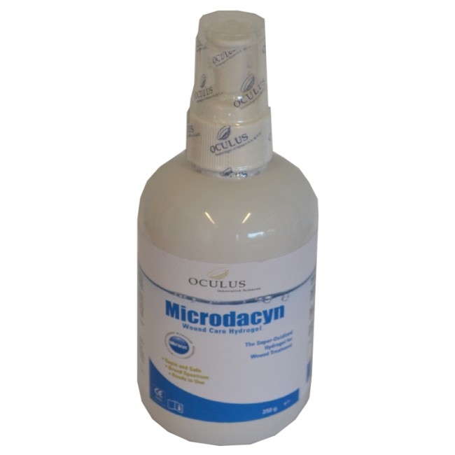 MEDICAZIONE IN SOLUZIONE SUPEROSSIDATA SPRAY PER DETERSIONE FERITE CON POTERE RIGENERATIVO MICRODACYN 60 SPRAY WOUND CARE 250 ML