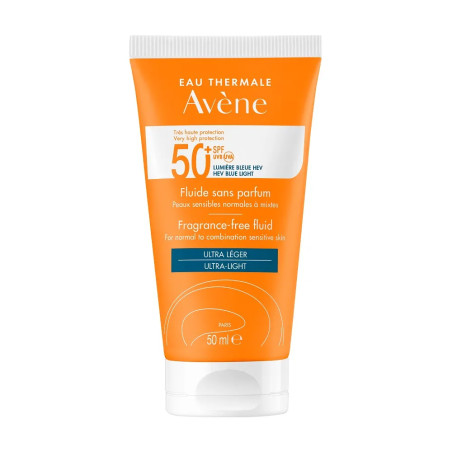 AVENE SOL FLUIDO SPF50+ SENZA PROFUMO NUOVA FORMULA 50 ML