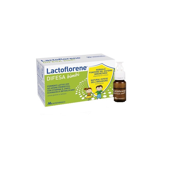 LACTOFLORENE DIFESA BAMBINI 10 FLACONI 100 Ml