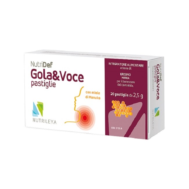 NUTRIDEF GOLA & VOCE MIELE 20 PASTIGLIE