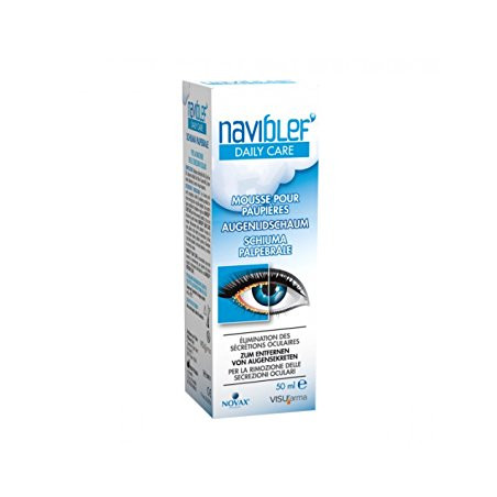 NAVIBLEF DAILY CARE SCHIUMA PER RIMOZIONE SECREZIONI OCULARI DA PALPEBRE E CIGLIA 50 ML