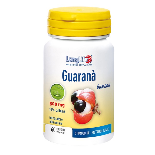 LONGLIFE GUARANA' 60 CAPSULE VEGETALI