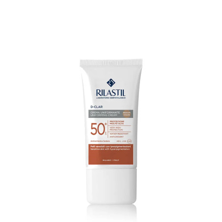 RILASTIL SUN SYSTEM D-CLAR MEDIUM SPF50+ 40 ML