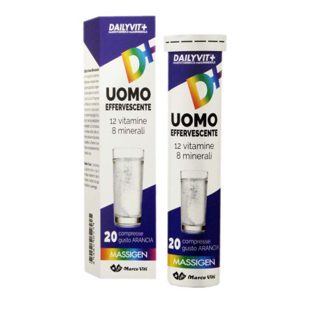 MASSIGEN DAILYVIT UOMO EFFERVESCENTE 20 COMPRESSE