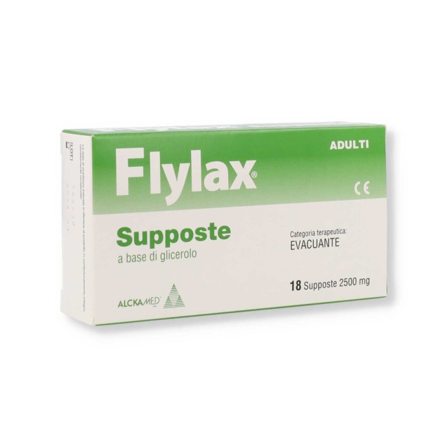 SUPPOSTE GLICERINA ADULTI FLYLAX 18X2500MG