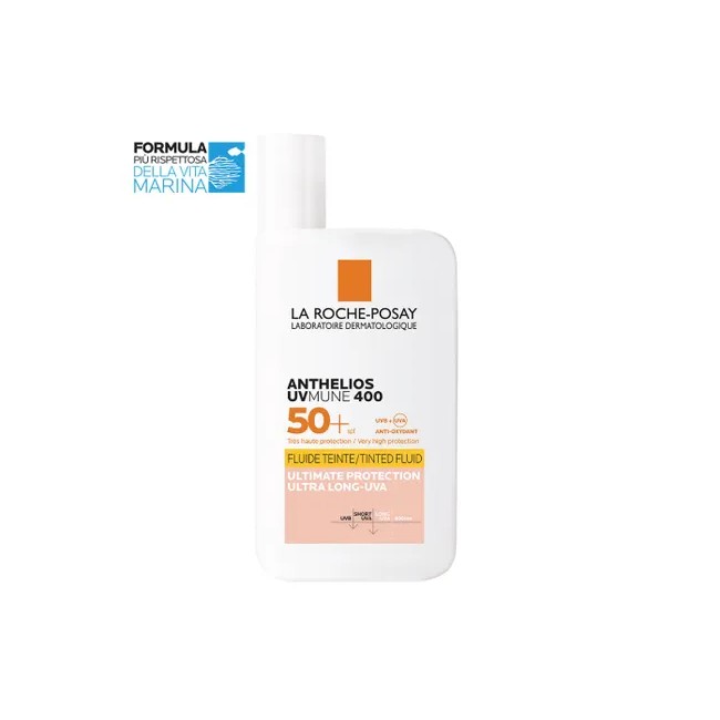 LA ROCHE POSAY ANTHELIOS UVMUNE FLUIDO INVISIBILE SPF50+ COLORATO 50 ML