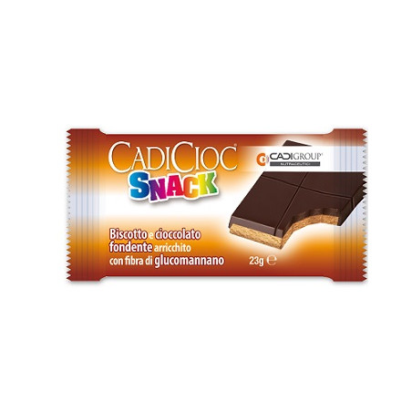 CADICIOC SNACK FONDENTE 1 BARRETTA MONOPORZIONE