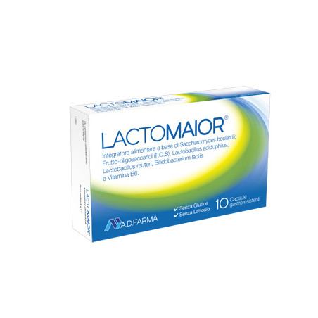 LACTOMAIOR 10 CAPSULE ACIDORESISTENTI