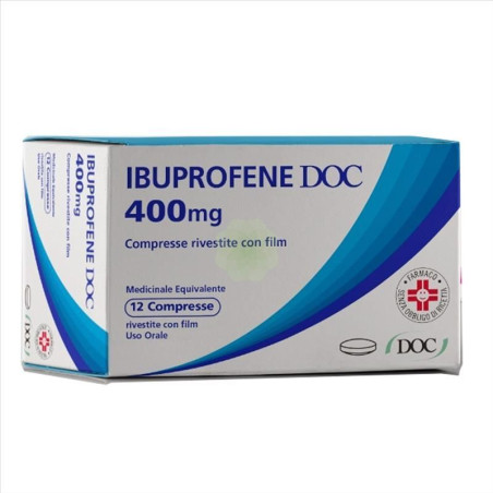 IBUPROFENE DOC*12CPR RIV 400MG