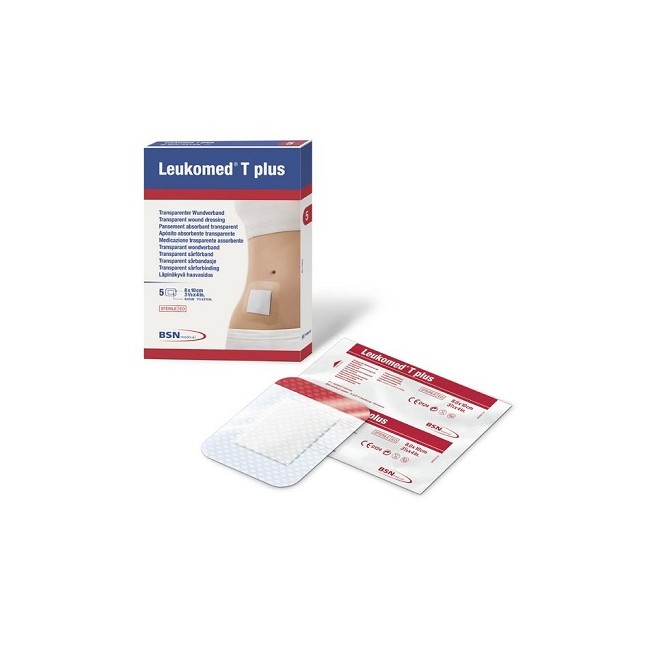 LEUKOMED T PLUS MEDICAZIONE POST-OPERATORIA TRASPARENTE IMPERMEABILE 7,2 X 5 CM