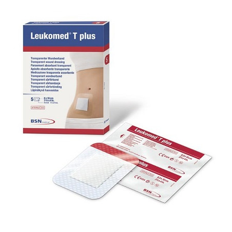 LEUKOMED T PLUS MEDICAZIONE POST-OPERATORIA TRASPARENTE IMPERMEABILE 7,2 X 5 CM