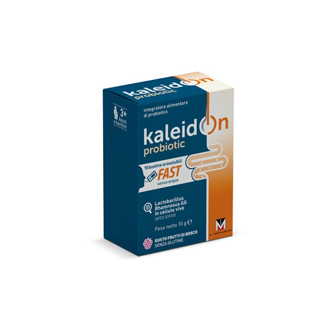 KALEIDON PROBIOTIC FAST FRUTTI DI BOSCO 10 BUSTE OROSOLUBILI