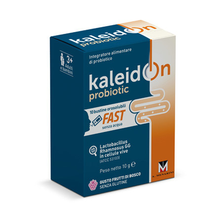 KALEIDON PROBIOTIC FAST FRUTTI DI BOSCO 10 BUSTE OROSOLUBILI