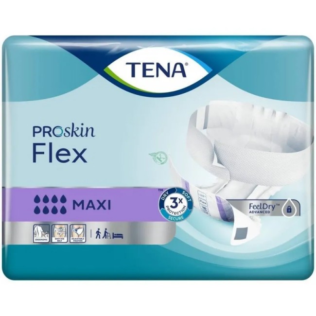 PANNOLONE PER INCONTINENZA TENA FLEX MAXI MEDIUM 22 PEZZI