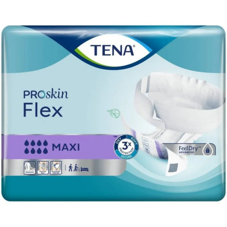 PANNOLONE PER INCONTINENZA TENA FLEX MAXI MEDIUM 22 PEZZI