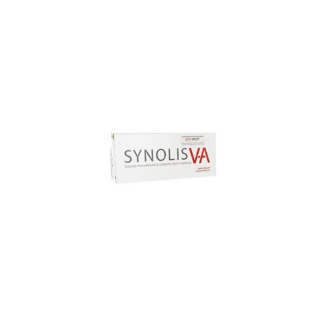 SIRINGA INTRA-ARTICOLARE SYNOLIS V-A SODIO IALURONATO 20 MG + SORBITOLO 40 MG 2ML 1 PEZZO