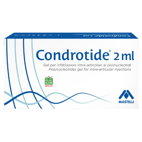 SIRINGA INTRA-ARTICOLARE CONDROTIDE GEL POLINUCLEOTIDI 2% 2 ML