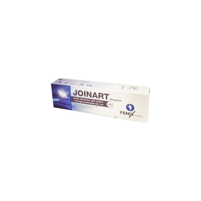 SIRINGA INTRA-ARTICOLARE JOINART ACIDO IALURONICO 1,6% 2 ML 3 PEZZI