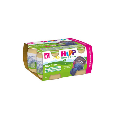 HIPP BIO OMOGENEIZZATO TACCHINO 4X80 G