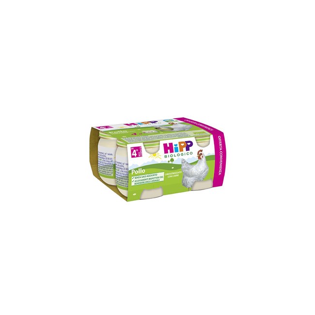 HIPP BIO HIPP BIO OMOGENEIZZATO POLLO 4X80 G