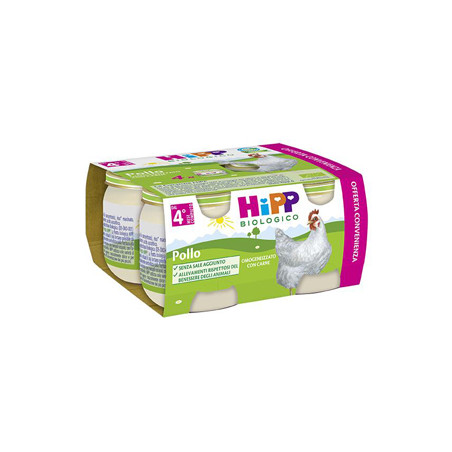 HIPP BIO HIPP BIO OMOGENEIZZATO POLLO 4X80 G