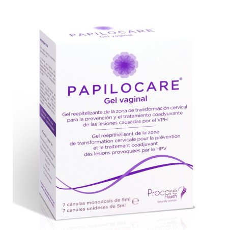 PAPILOCARE GEL VAGINALE 7 CANNULE MONODOSE X 5 ML