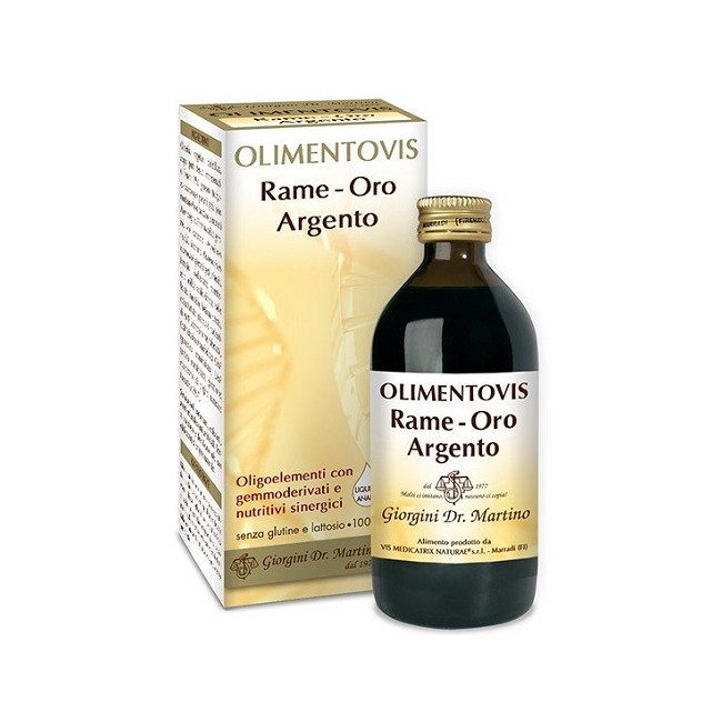 RAME ORO ARGENTO OLIMENTOVIS 200 ML