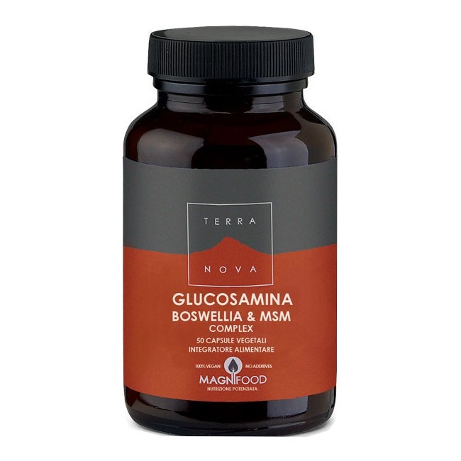 TERRANOVA COMPLESSO DI GLUCOSAMINA BOSWELLIA E MSM 50 CAPSULE