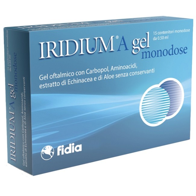 IRIDIUM A GEL OFTALMICO MONODOSE 15 CONTENITORI DA 0,50 ML