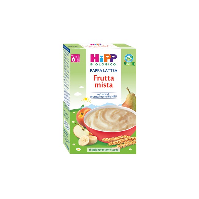 HIPP BIO PAPPA LATTEA FRUTTA MISTA 250 G