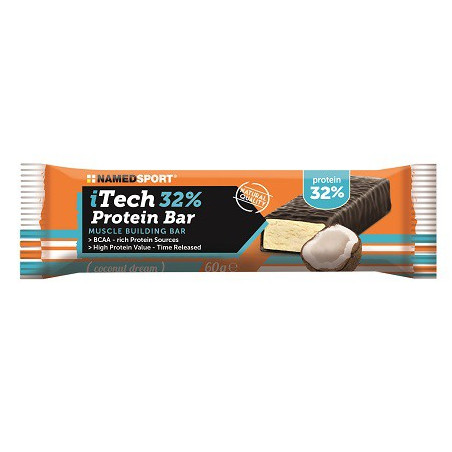 ITECH 32% PROTEINBAR COC DR 60 G