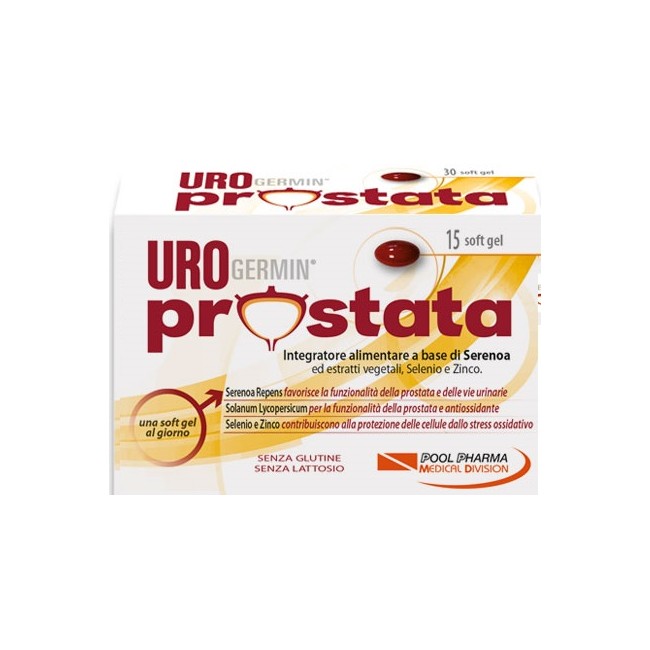 UROGERMIN PROSTATA 15 SOFTGEL