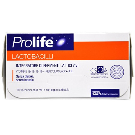 PROLIFE LACTOBACILLI 10 FLACONCINI 8 ML