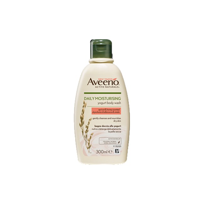 AVEENO BAGNO DOCCIA YOGURT ALBICOCCA & MIELE 300 ML 