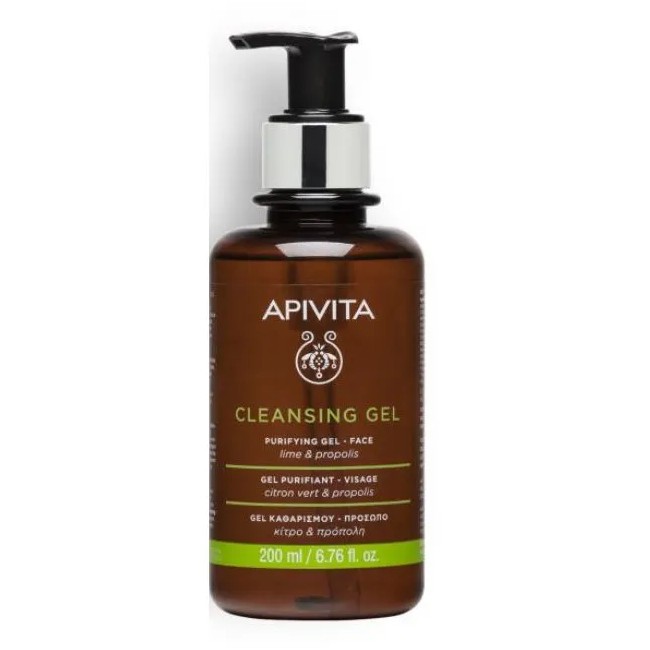 APIVITA CLEANSING GEL OILY/COMB 200 ML/20