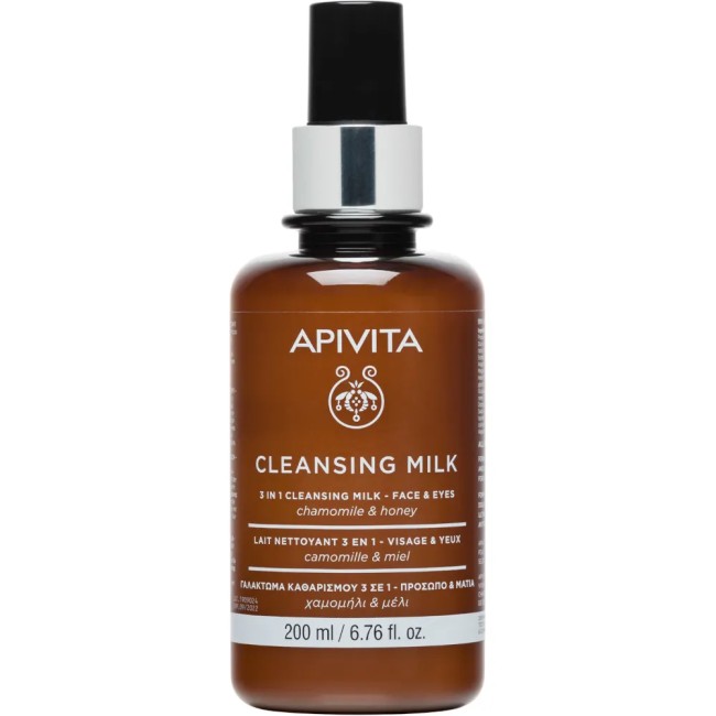 APIVITA CLEAN MILK 3IN1 200 ML/20