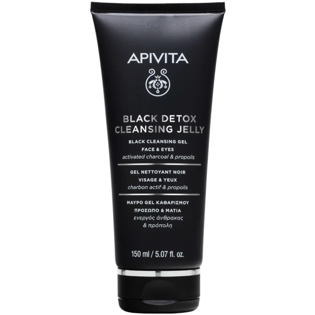 APIVITA BLACK DETOX CLEANSER 150 ML/20