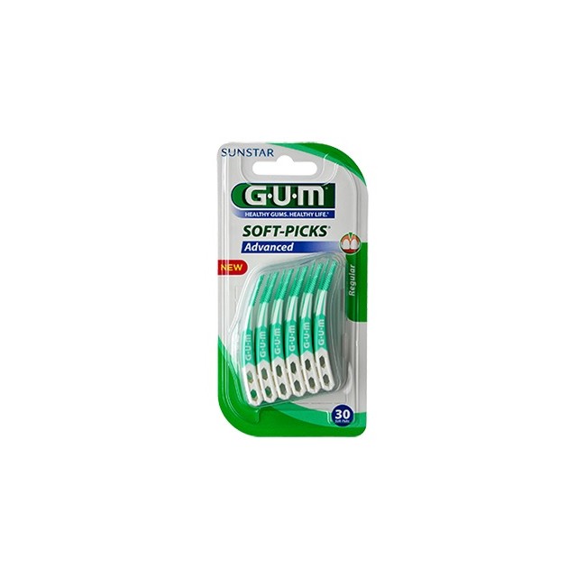 GUM SOFTPICKS ADVANCE SCOVOLINO SMALL GOMMA 30 PEZZI